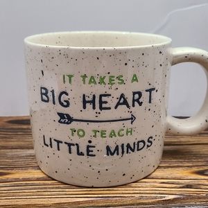 It Takes a Big Heart To Teach Little Minds Oversized Teacher Mug Gift